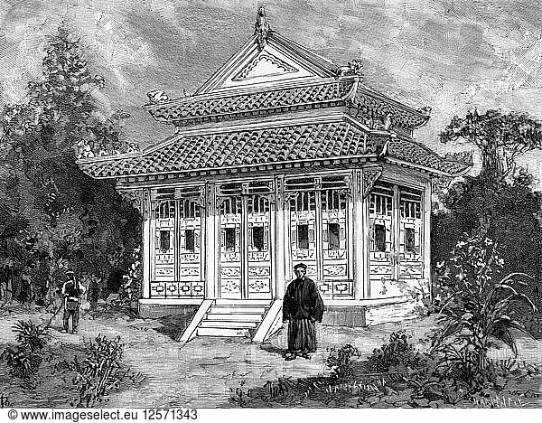 The Chinese House  1889. Artist: Unknown