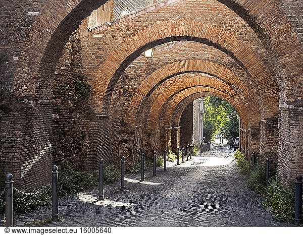 The Clivus Scauri was an ancient Roman road - Rome  Italy.