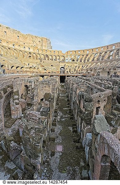 The Colosseum or Coliseum  also known as the Flavian Amphitheatre  Roman Forum  Rome  Lazio  Italy  Europe