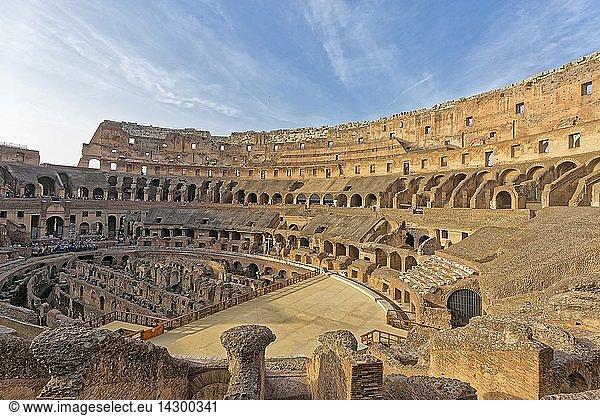 The Colosseum or Coliseum  also known as the Flavian Amphitheatre  Roman Forum  Rome  Lazio  Italy  Europe