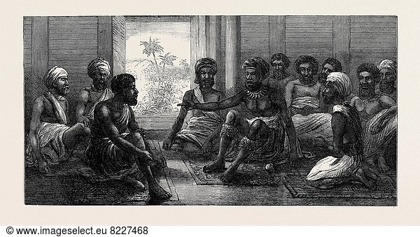 THE FIJI ISLANDS: LEVUKA THE CAPITAL 1873