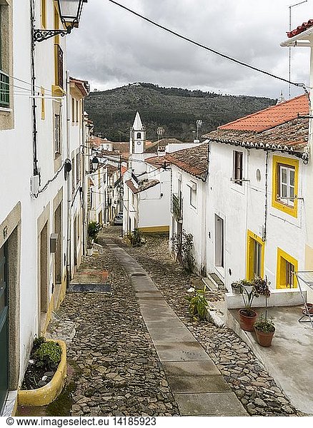 The fomer jewish quarter in Castelo de Vide. Europe  Southern Europe  Portugal  Alentejo