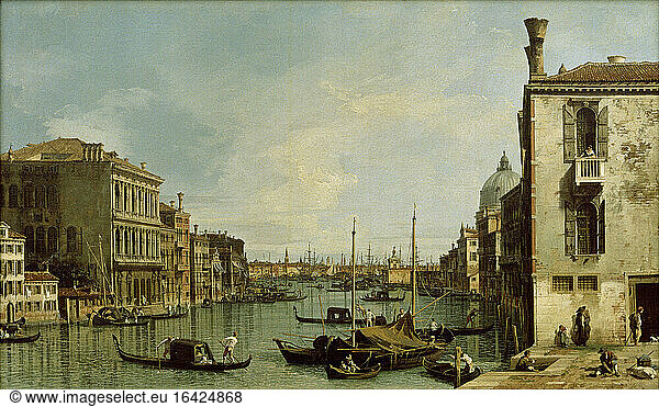 The Grand Canal from Campo San Vio