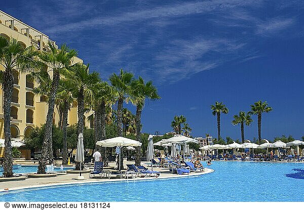 The Hilton Resort in St Julians  Malta  Europe
