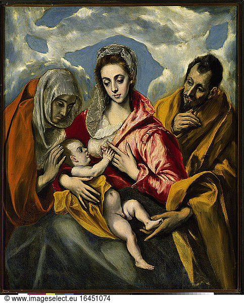 The Holy Family with Saint Anna