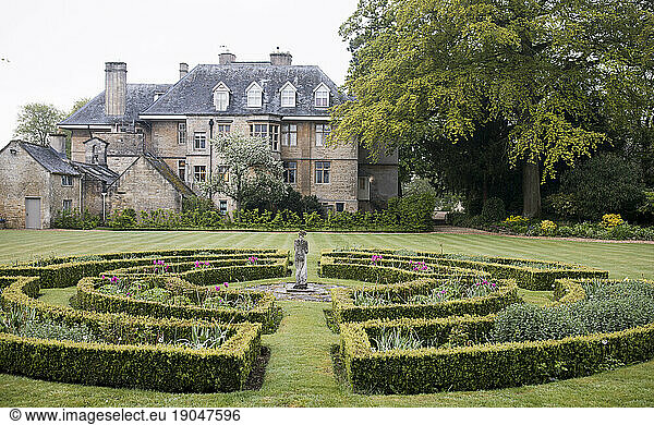 The hotel Slaughtes Manor House in Lower Slaughter in the Cotswolds