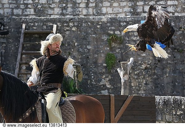 The legend of the knights  The medieval festival of Provins.
