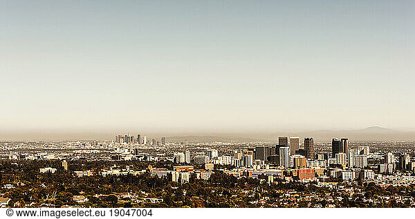 The Los Angeles basin.
