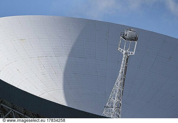 The Lovell Radio Telescope Antenna  Jodrell Bank  near Goostrey  Cheshire  England  United Kingdom  Europe