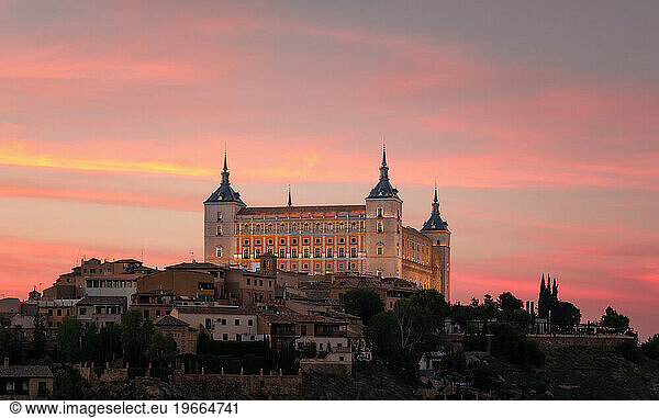 The majestic Alcazar of Toledo
