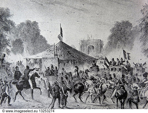 The March of the National Guard to Rambouillet