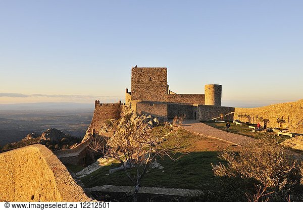 The medieval castle of Marvao. Alentejo  Portugal.
