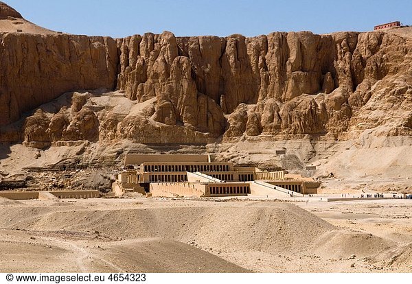 The mortuary temple of Hatshepsut in Luxor Egypt