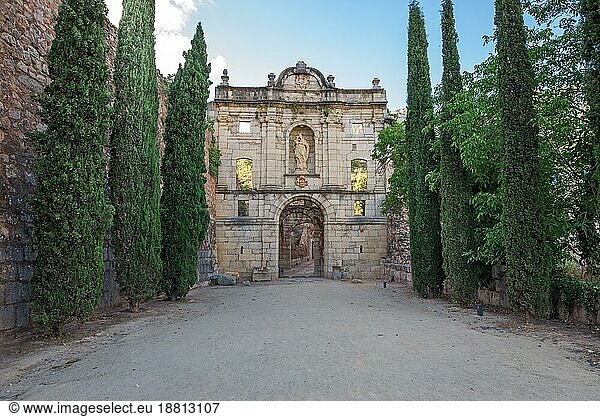The neoclassical facade of the monastery church. Ruins of the Carthusian Monastery of Scala Dei  Catalan  Cartoixa de Santa Maria d?Escaladei  is one of the most important historic sites of Priorat