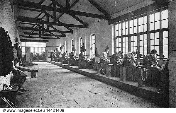 The New File Factory  Thomas Firth & Sons Norfolk Works  Sheffield  c1890.