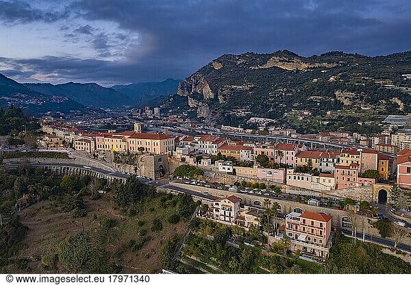 The old town of Ventimiglia