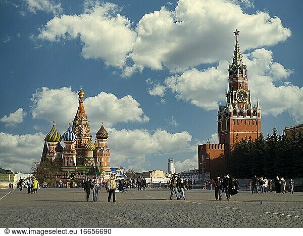 The Red Square.Moscow. Russian Federation.