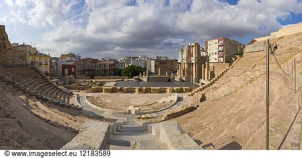 The Roman Theatre of Cartagena  Spain.