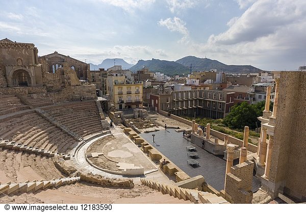 The Roman Theatre of Cartagena  Spain.