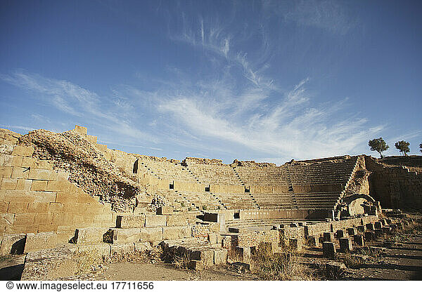 The Roman Theatre  Timgad  Near Batna; Algeria
