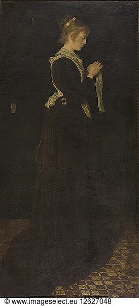 The Seamstress  c1875. Artist: James Abbott McNeill Whistler.