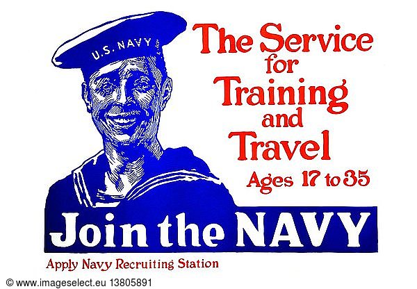 The service for training and travel - Ages 17 to 35 - Join the Navy - Apply Navy recruiting station 1917