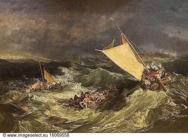 The Shipwreck  JMW Turner  1805 .