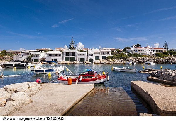 The small village of Biniancolla-Punta Prima   Menorca   Balearic Islands   Spain.