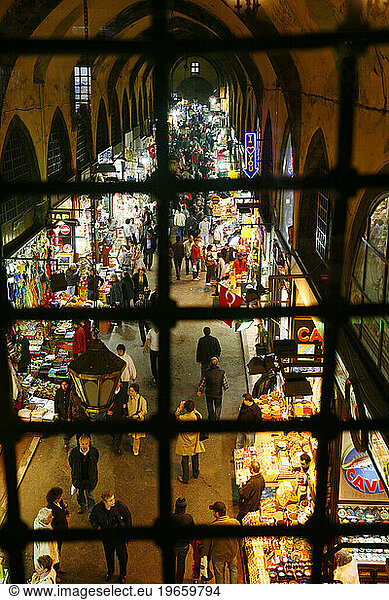 The Spice Bazaar Istanbul  Turkey.