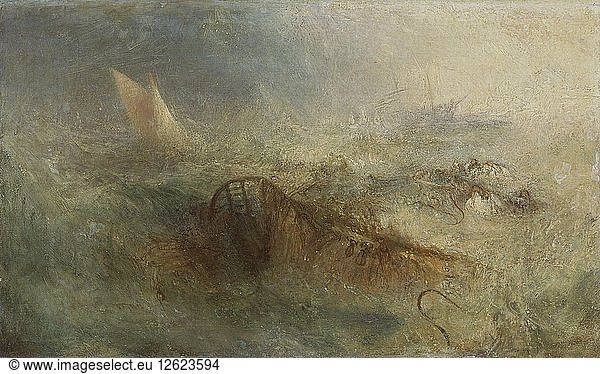 The storm  1840-45. Artist: JMW Turner.