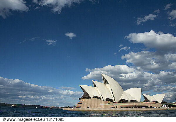 The Sydney Opera House in Sydney  Australia; Sydney  New South Wales  Australia