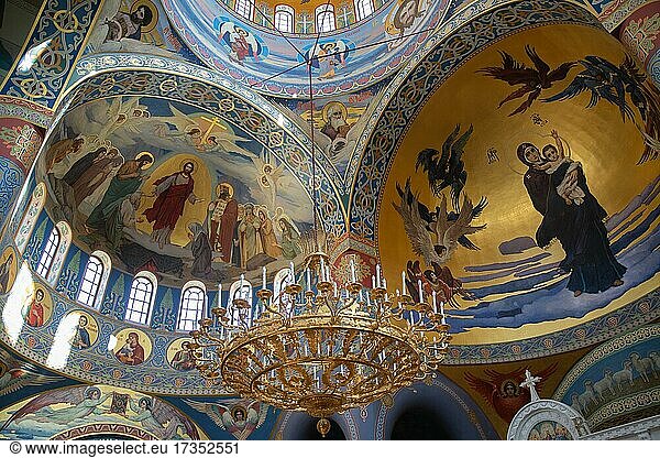The Temple of the uncreated image of Christ the Savior  Sochi  Adler  Krasnodar krai  Russia  Europe