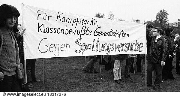 The Traditional May Day Demonstration Of The German Trade Union ...