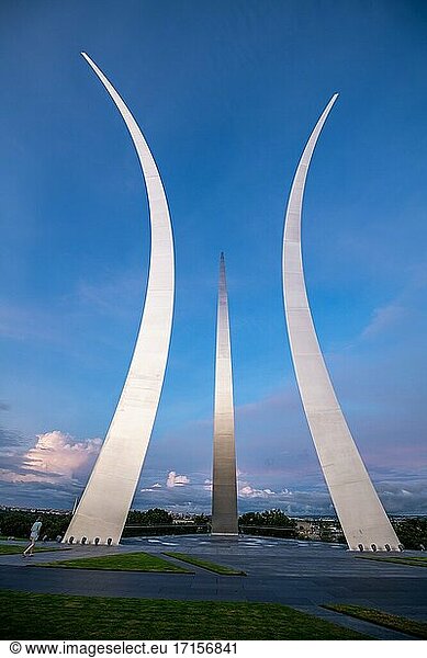 The United States Air Force Memorial  Washington DC.