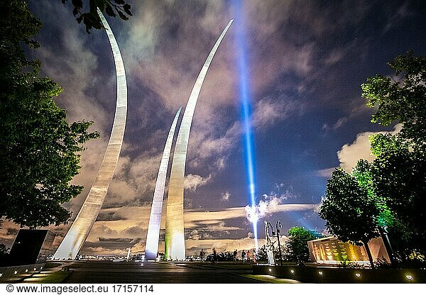 The United States Air Force Memorial  Washington DC.