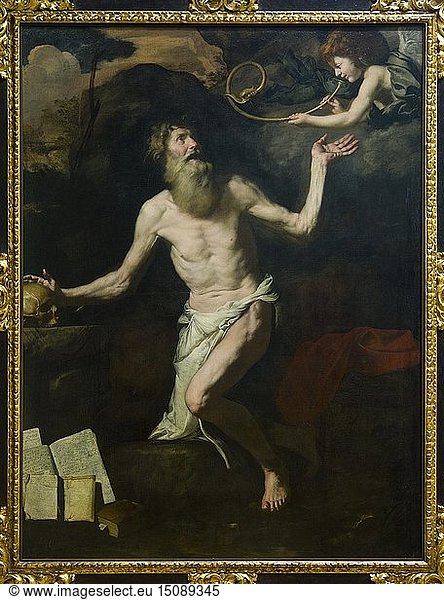 The Vision of St Jerome  c1620s. Creator: Unknown.
