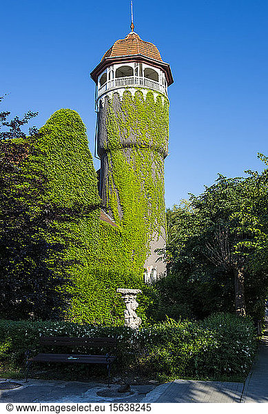 The Water Power Tower in Svetlogorsk  Kaliningrad  Russia
