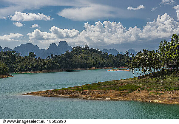 the water reserve at Khao Sok