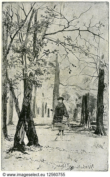 The Wood  19th century (1904).Artist: James Abbott McNeill Whistler