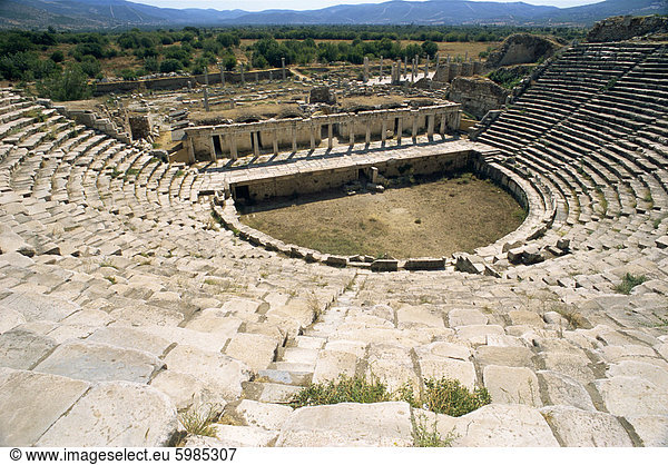 Theater  Ephesus  Anatolien  Türkei  Kleinasien  Eurasien