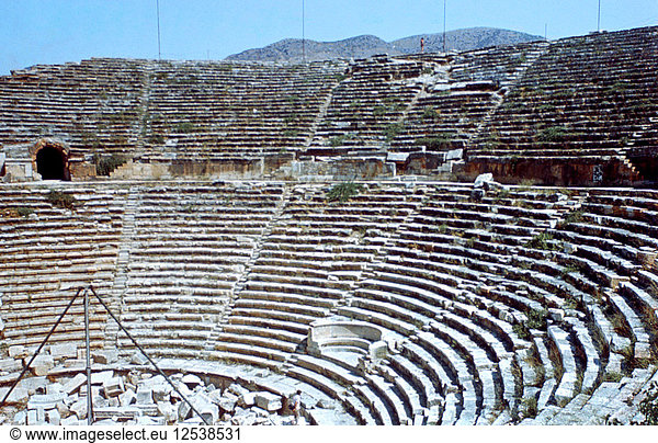 Theater  Hierapolis  Pamukkale  Türkei  190 v. Chr. Künstler: Unbekannt