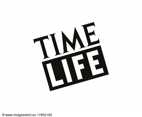 Time Life  gedrehtes Logo  Weißer Hintergrund
