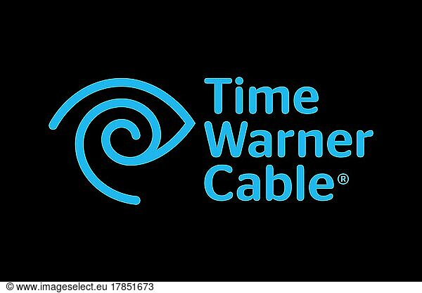Time Warner Cable  Logo  Schwarzer Hintergrund