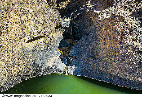Timia-Wasserfall  Oase von Timia  Air-Berge  Niger  Afrika