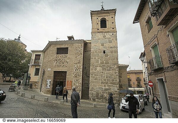 Toledo Castilla Spanien am 22. Oktober 2019 El Salvador Kirche.