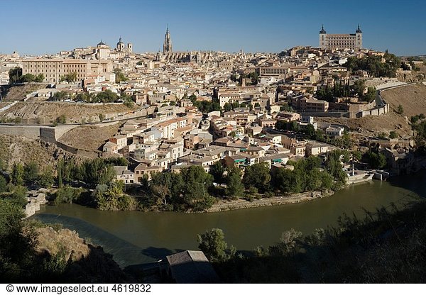 Toledo general view  Castilla-La Mancha  Spain