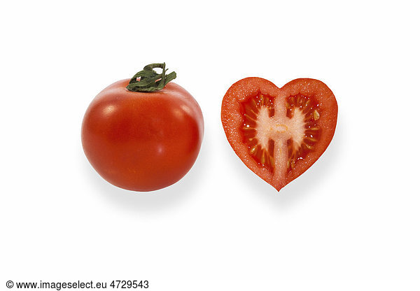 Tomatoes  heart-shaped tomato