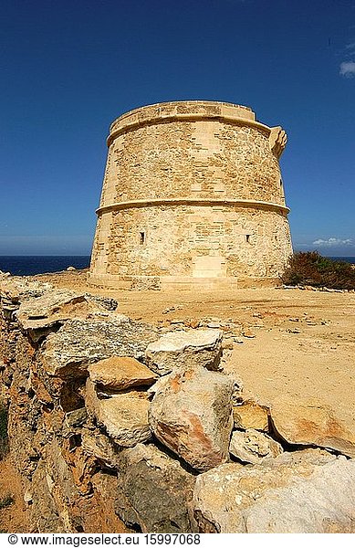 Torre de Sa Gavina. Formentera. Balearic Islands. Spain.