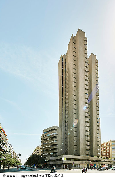 Torre de Valencia  Madrid  Spanien