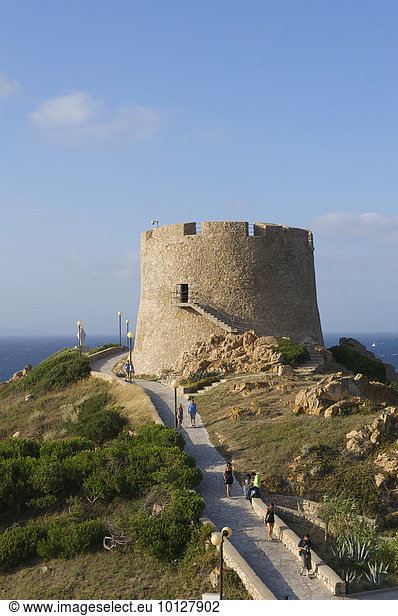 Torre di Langosardo  Santa Teresa Gallura  Sardinien  Italien  Europa
